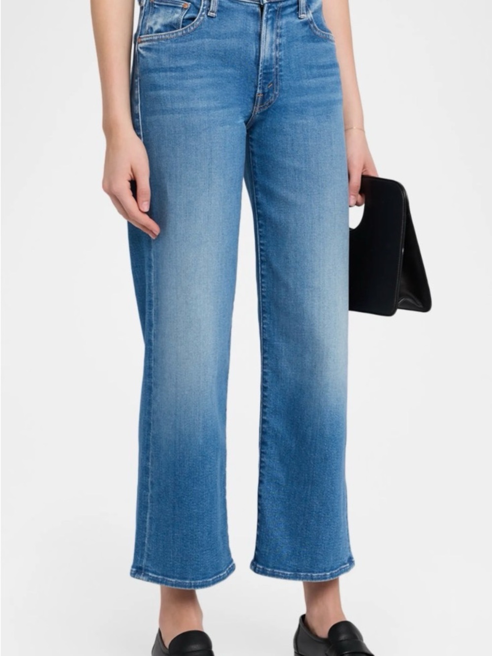 MOTHER The Mid Rise Rambler with Zip Ankle (wash: piece by piece)